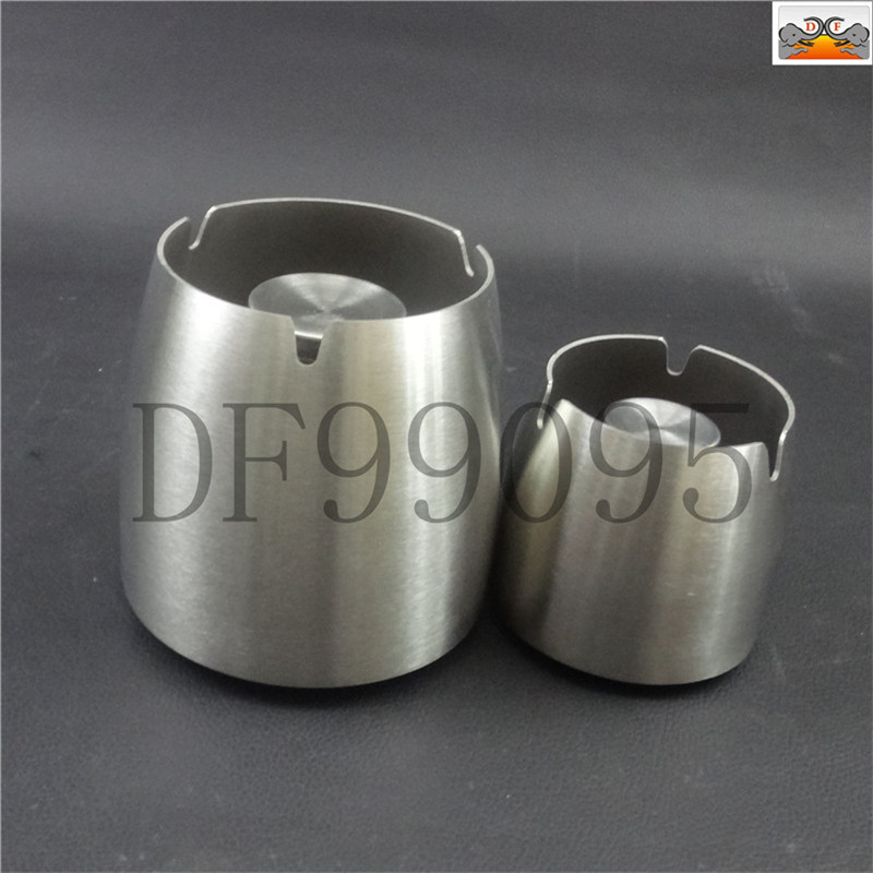 DF99095    烟灰缸创意烟灰缸家居餐厅KTV网吧带盖防风不锈钢烟灰缸DF TRADING HOUSE