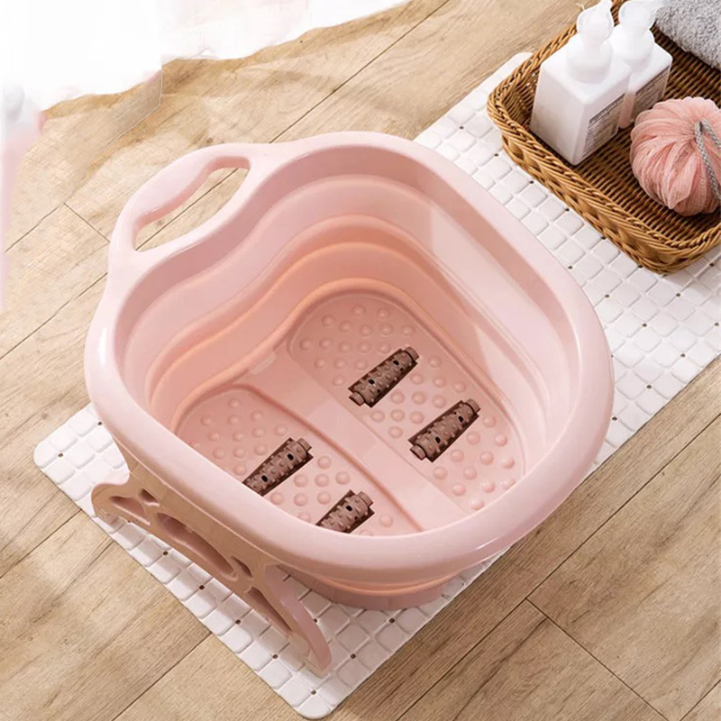 泡脚盆、沐浴桶、折叠浴桶实物图