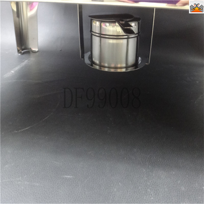 DF99008 Buffet stove Stainless Steel gold-plated buffet stove Hydraulic cover Breakfast heating and insulation stove Commercial hotel restaurant DF TRADING HOUSE Application Scenario
