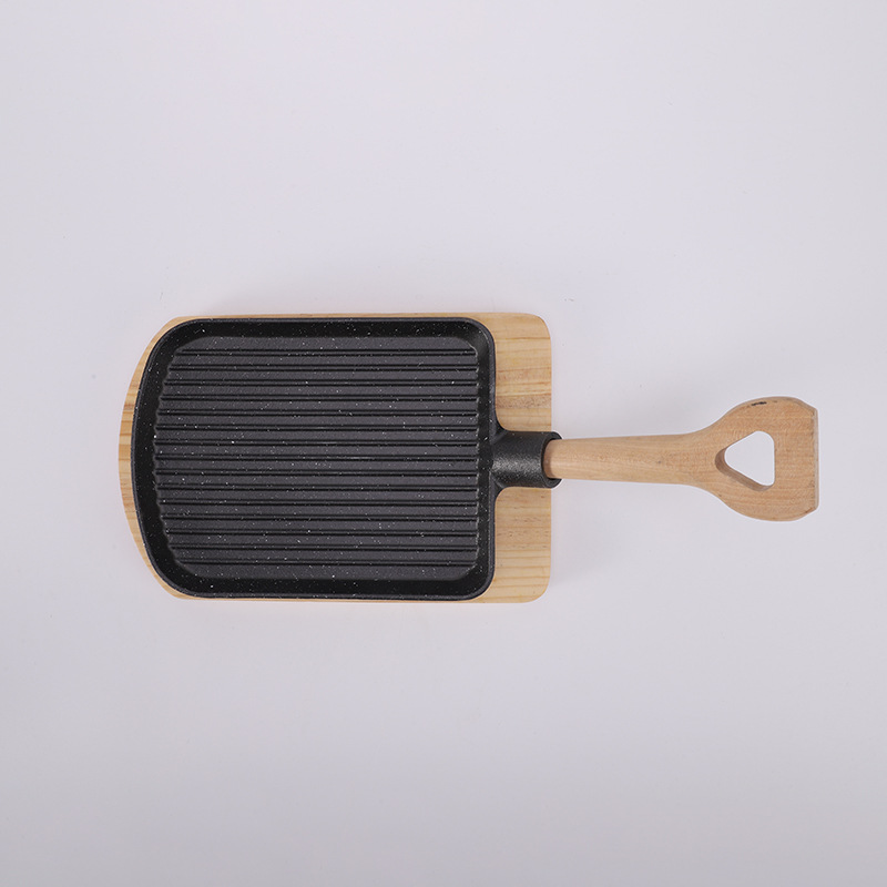 Western-style small woodby-handled shovel grill and barbecue grills for export details Picture