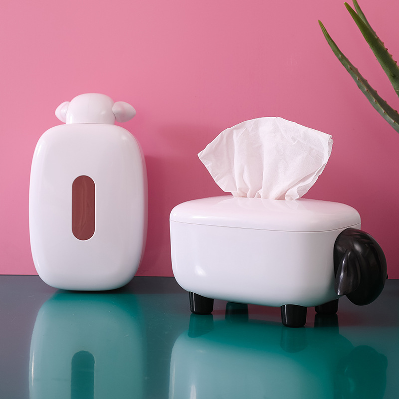 Creative lamb tissue box Application Scenario