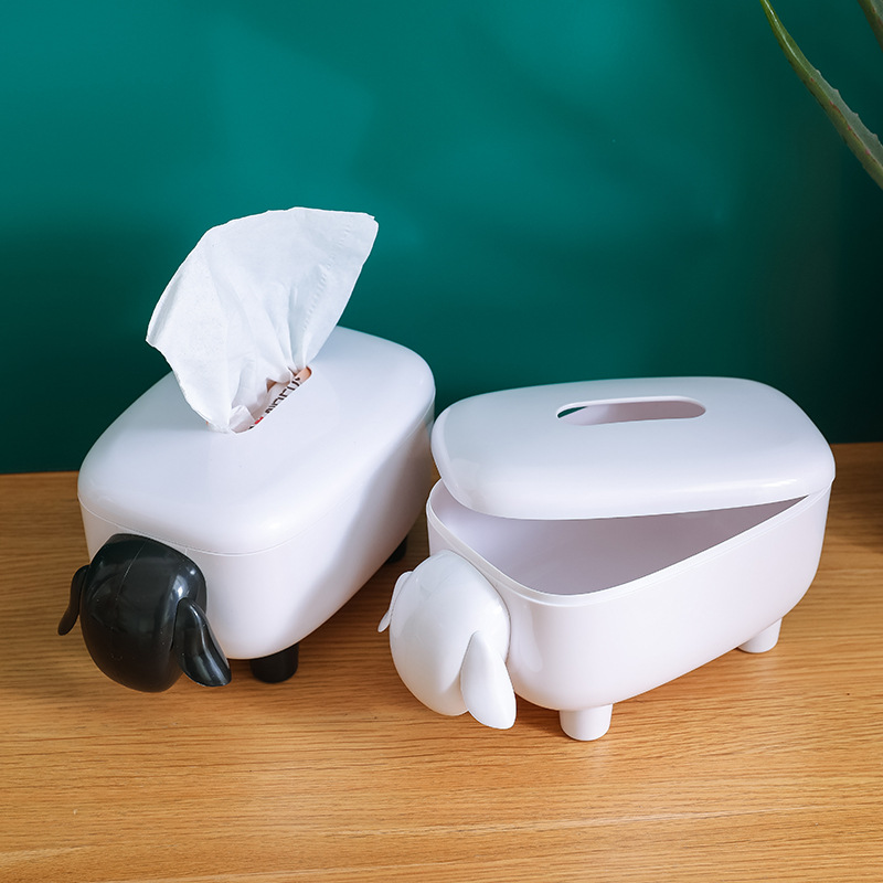 Creative lamb tissue box Specification image