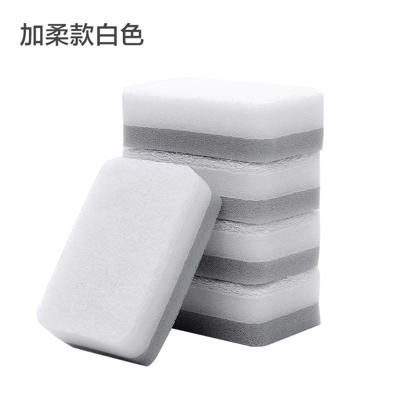 Double-sided dishwashing sponge for export Specification image