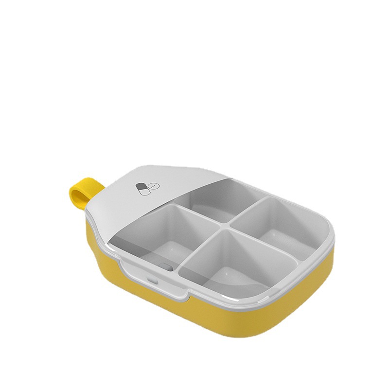Sealed color-blocking plastic pill storage boxes for export Application Scenario