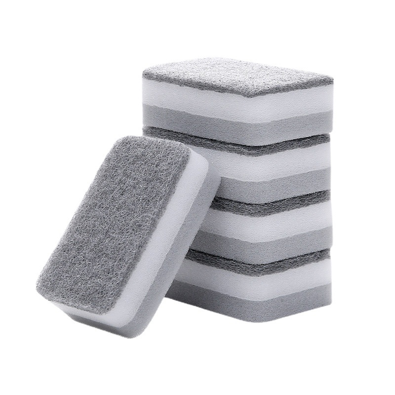 Double-sided dishwashing sponge for export Application Scenario