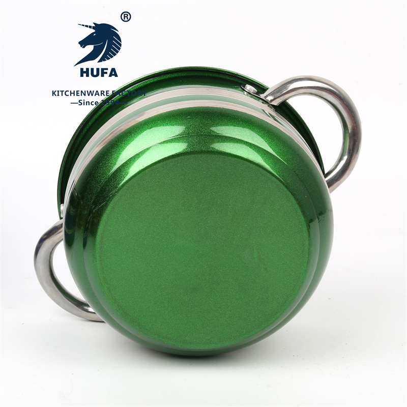 锅具套装实物图