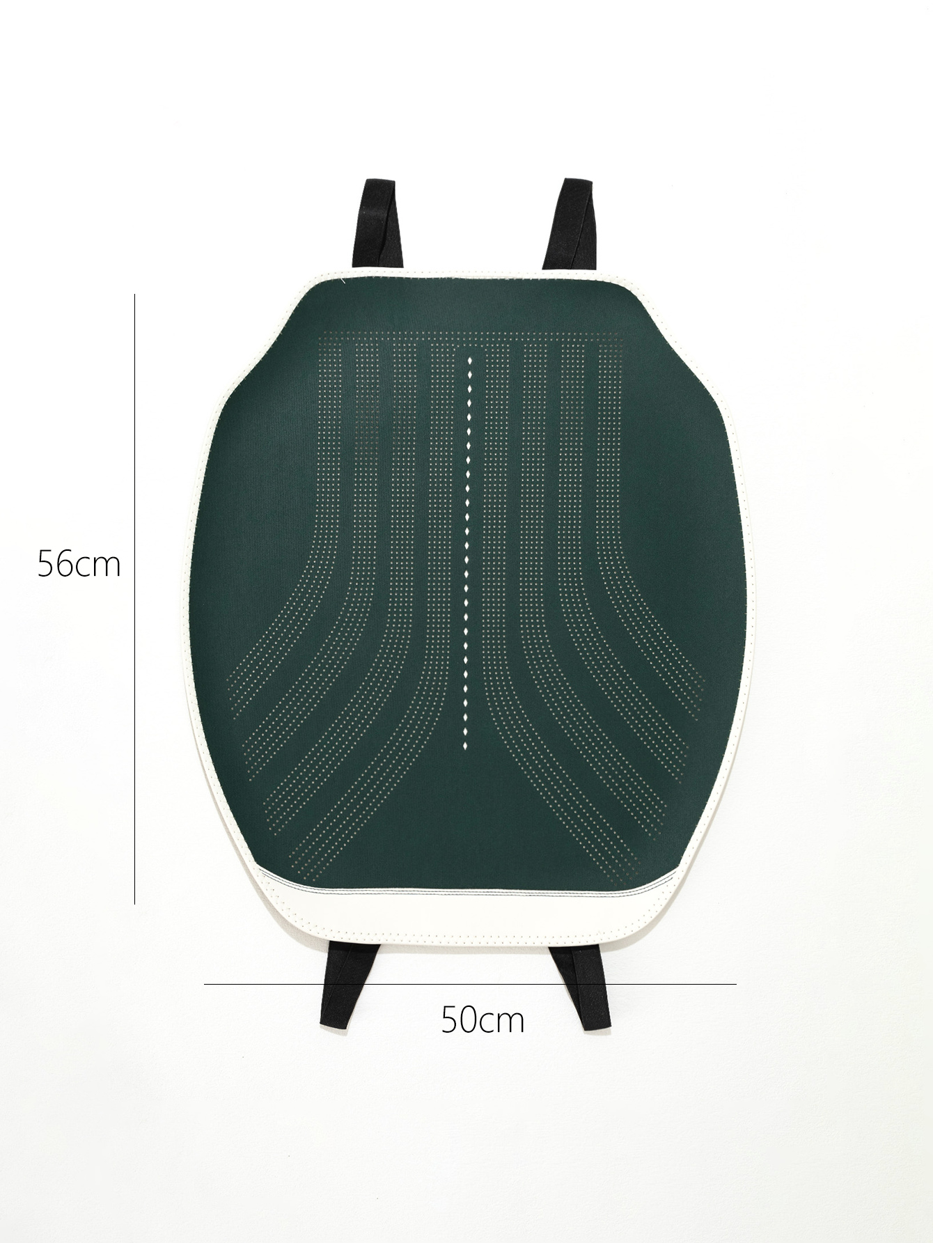 2022 New Napa leather saddle cushion, Little Waist seat cushion, semi-surround car seat cushion, all-season cushion wholesale, all-season universal Napa leather car seat cushion, Qiwei Car decoration QW28 Item Picture