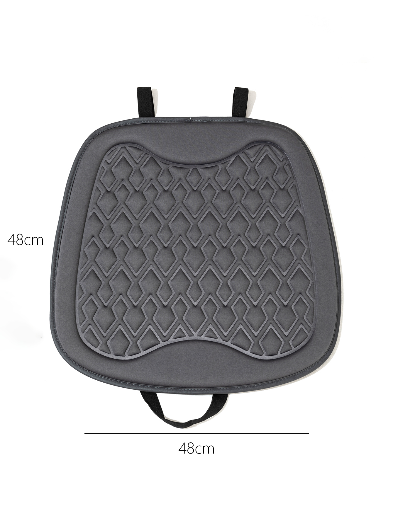 汽车用品/汽车坐垫/小蛮腰坐垫白底实物图