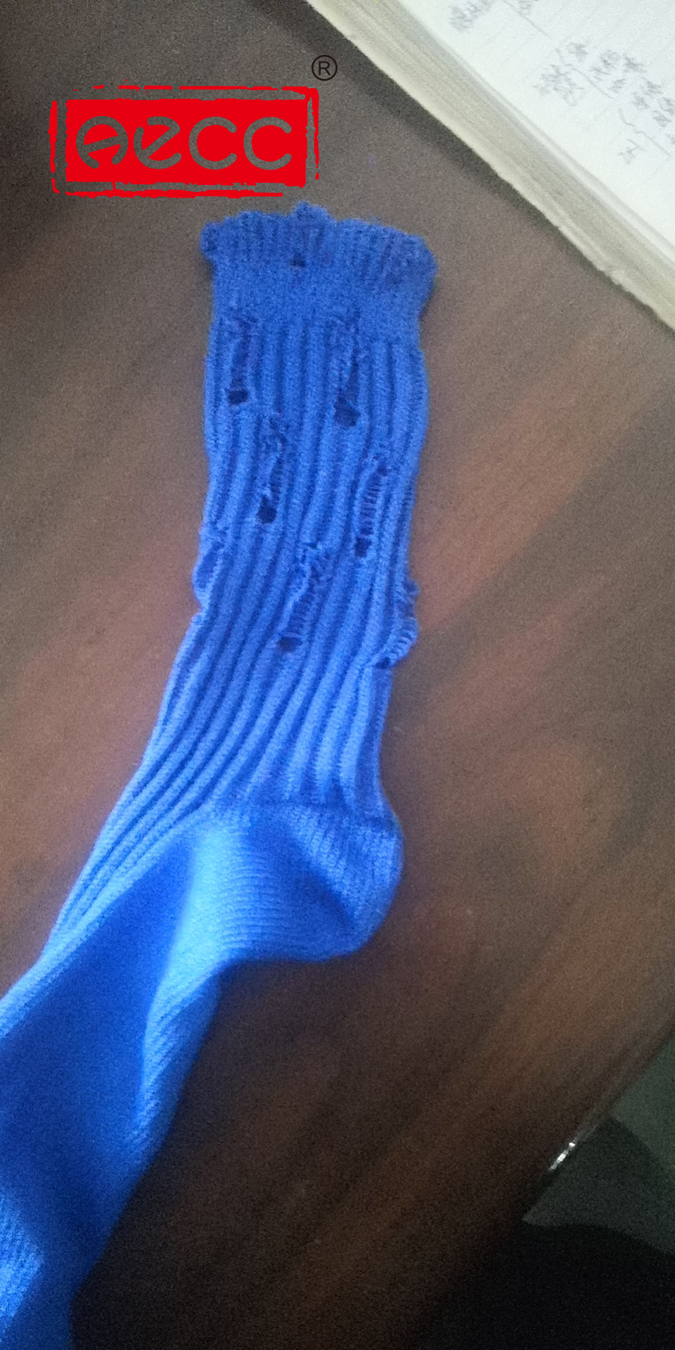 网红乞丐袜破洞女堆堆袜秋冬随意剪裁棉长筒女韩版jk袜小腿袜AECC冬季新款民族风袜子双针粗线袜男毛线棉袜姜太公袜余文乐详情图4