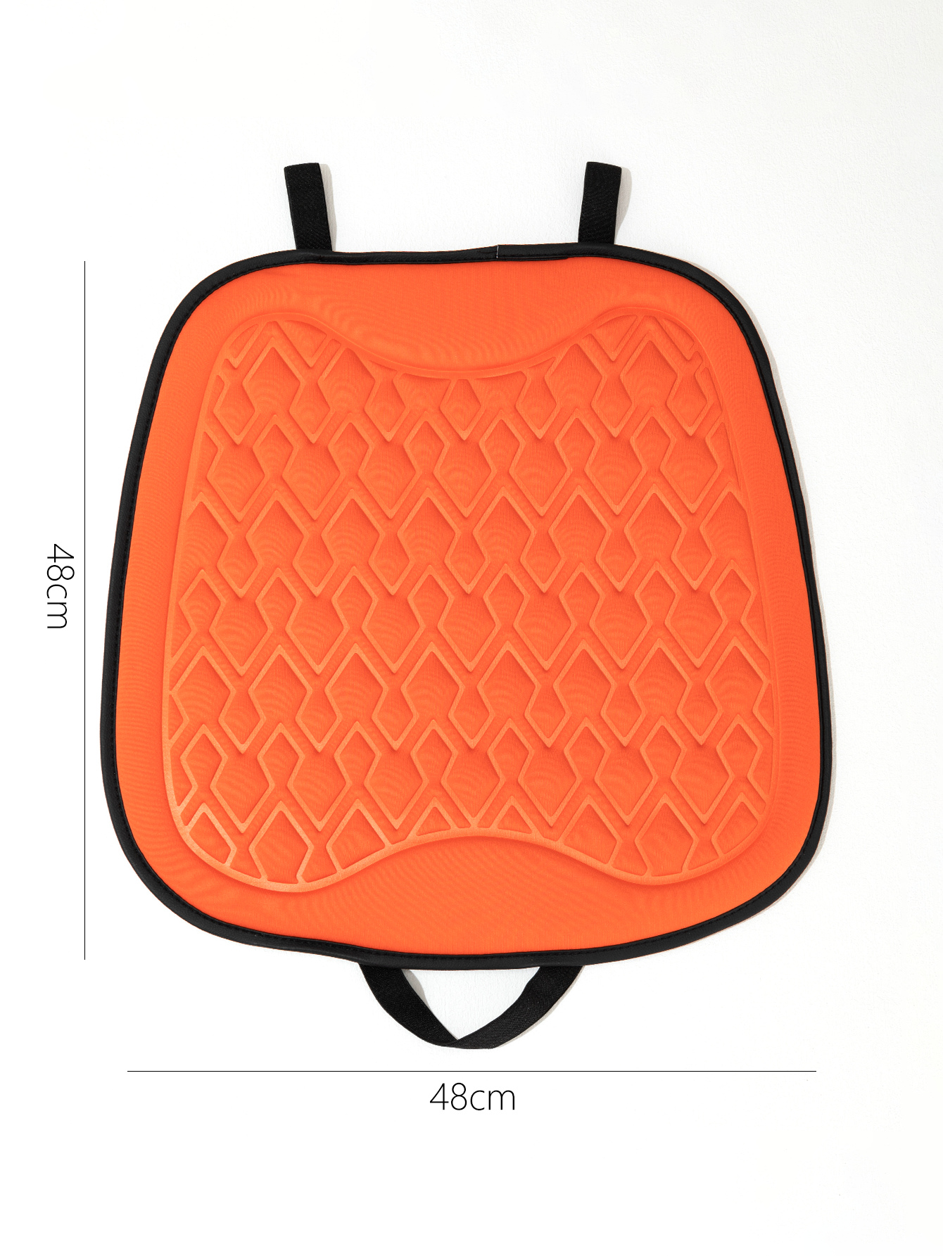 汽车坐垫/夏季凉垫/小蛮腰坐垫白底实物图