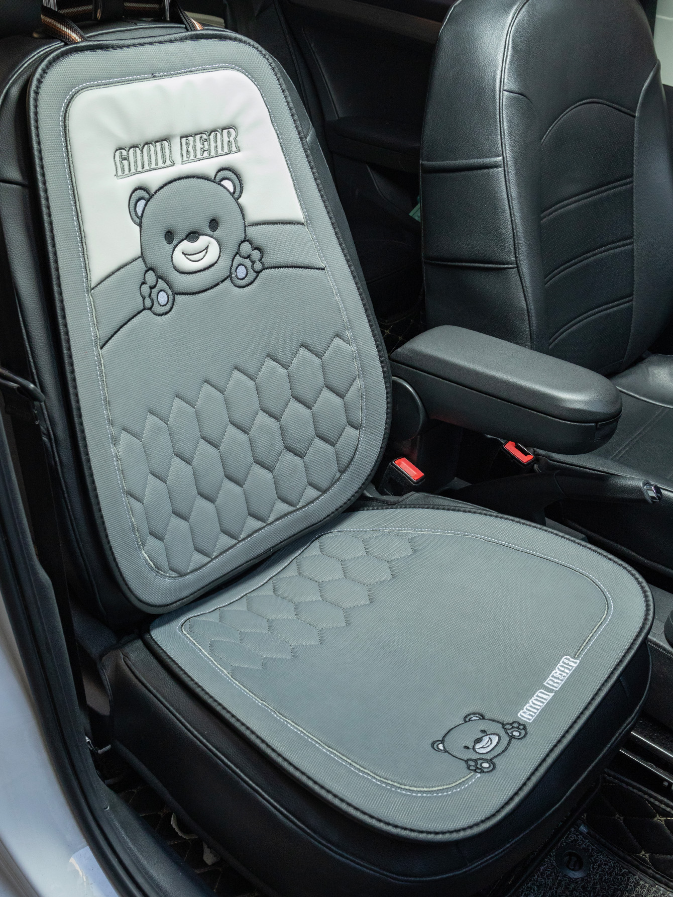 汽车坐垫/卡通可爱坐垫/二件套座椅垫产品图