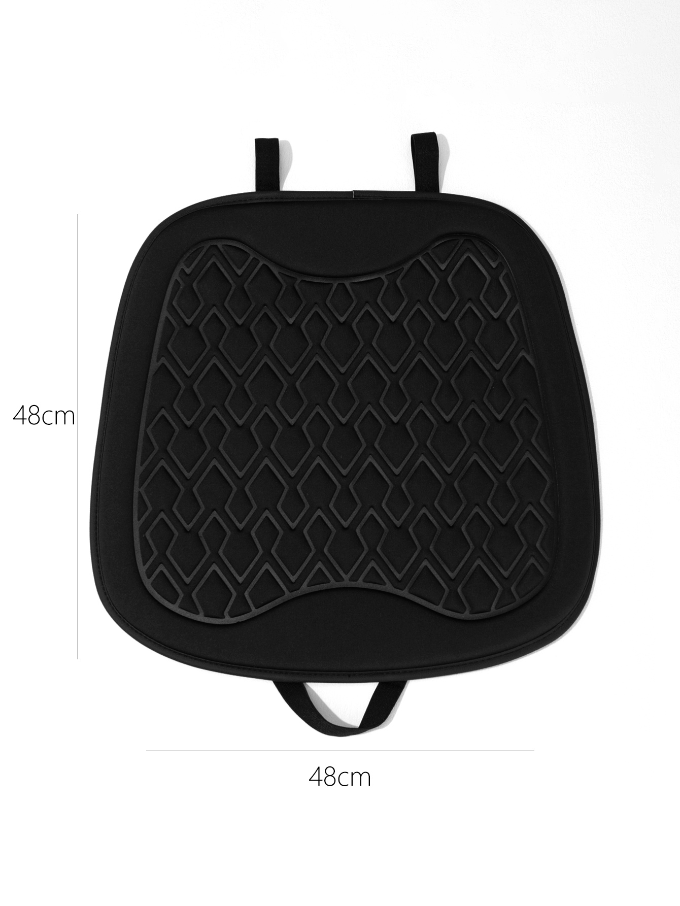 汽车坐垫/夏季凉垫/小蛮腰坐垫白底实物图