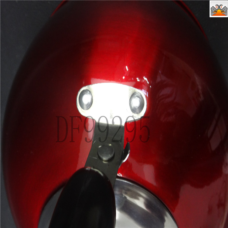 غلاية DF99295 الملونة خالية من الصلب غير القابل للصدأ المقوى بالمغناطيس، نصف الكروي، غلاية DF Trading House في غلاية الغاز Item Picture