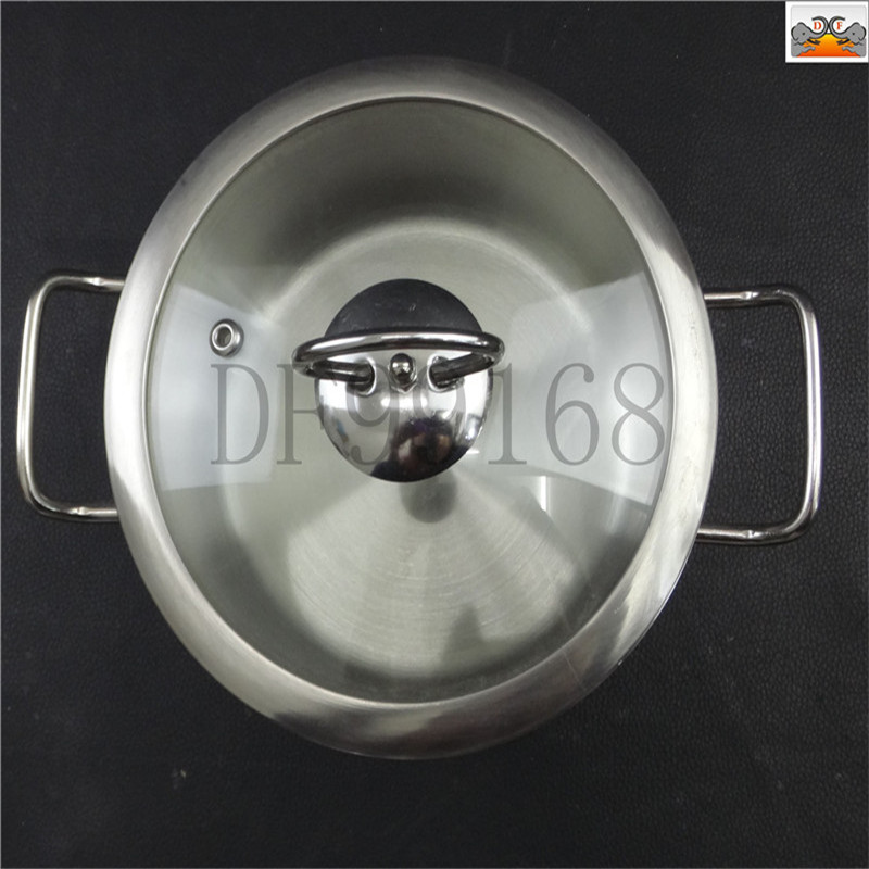 DF99168 Single-person hot pot pot, induction cooker special hot pot, one person one pot, self-service small hot pot, mandarin duck small hot pot, DF TRADING HOUSE details Picture