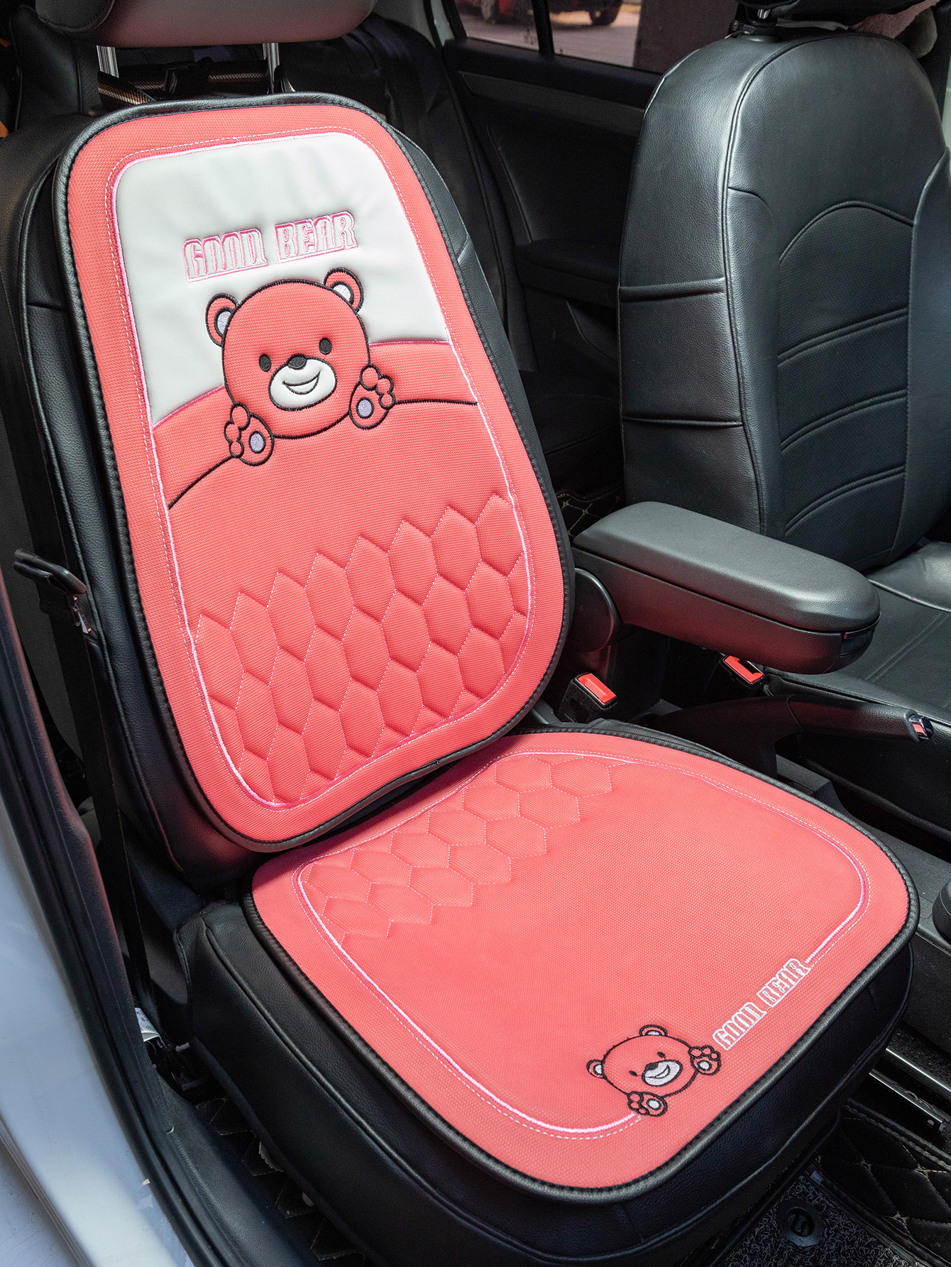 汽车坐垫/卡通可爱坐垫/二件套座椅垫产品图