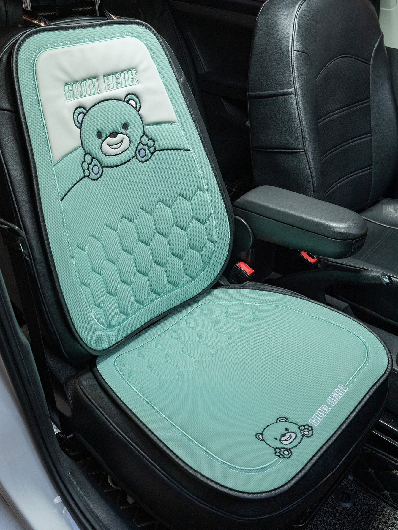 汽车坐垫/卡通可爱坐垫/二件套座椅垫产品图