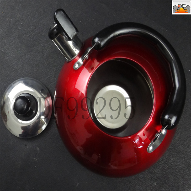 غلاية DF99295 الملونة خالية من الصلب غير القابل للصدأ المقوى بالمغناطيس، نصف الكروي، غلاية DF Trading House في غلاية الغاز Application Scenario