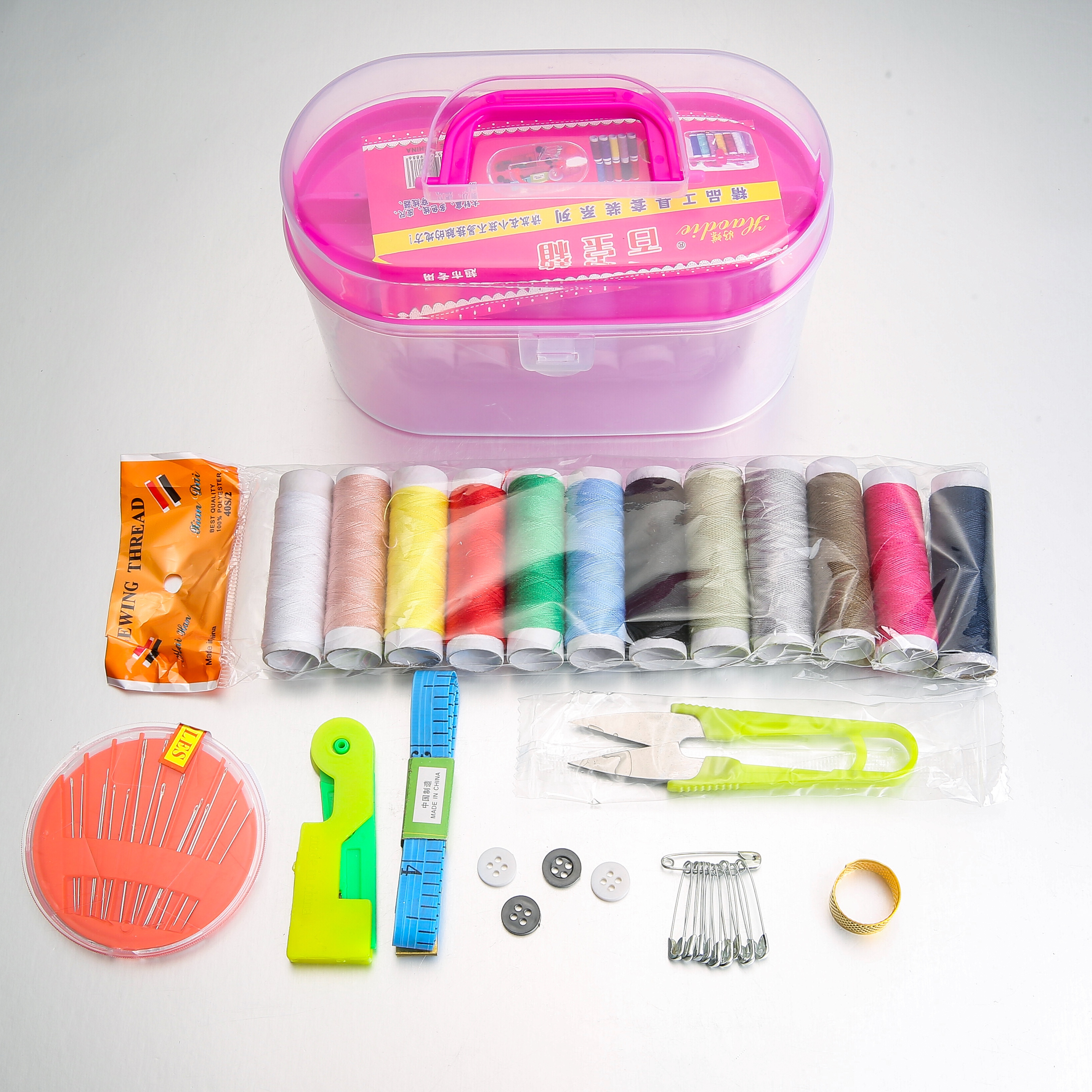 针线、别针、缝纫实物图