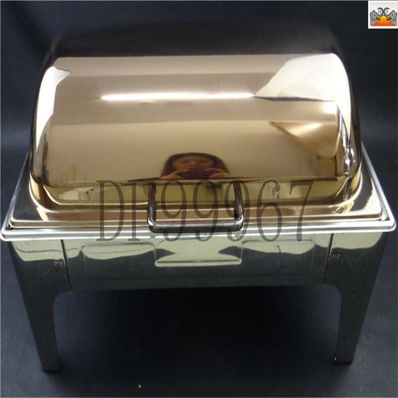 DF99967酒店/自助餐炉/不锈钢可视布菲炉/翻盖商用酒精电加热餐厅早餐炉/DF TRADING HOUSE细节图