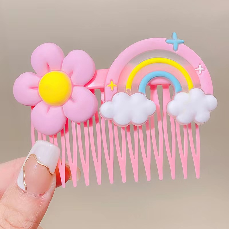 Hair clips, children's cartoon hair clips, hair combs, anti-slip bangs hair clips, hair pins, hair accessories, h-616 for broken hair Item Picture