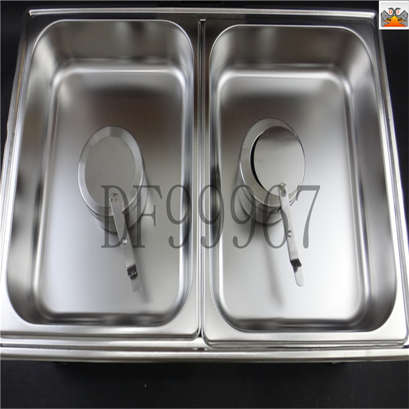 DF99967酒店/自助餐炉/不锈钢可视布菲炉/翻盖商用酒精电加热餐厅早餐炉/DF TRADING HOUSE产品图