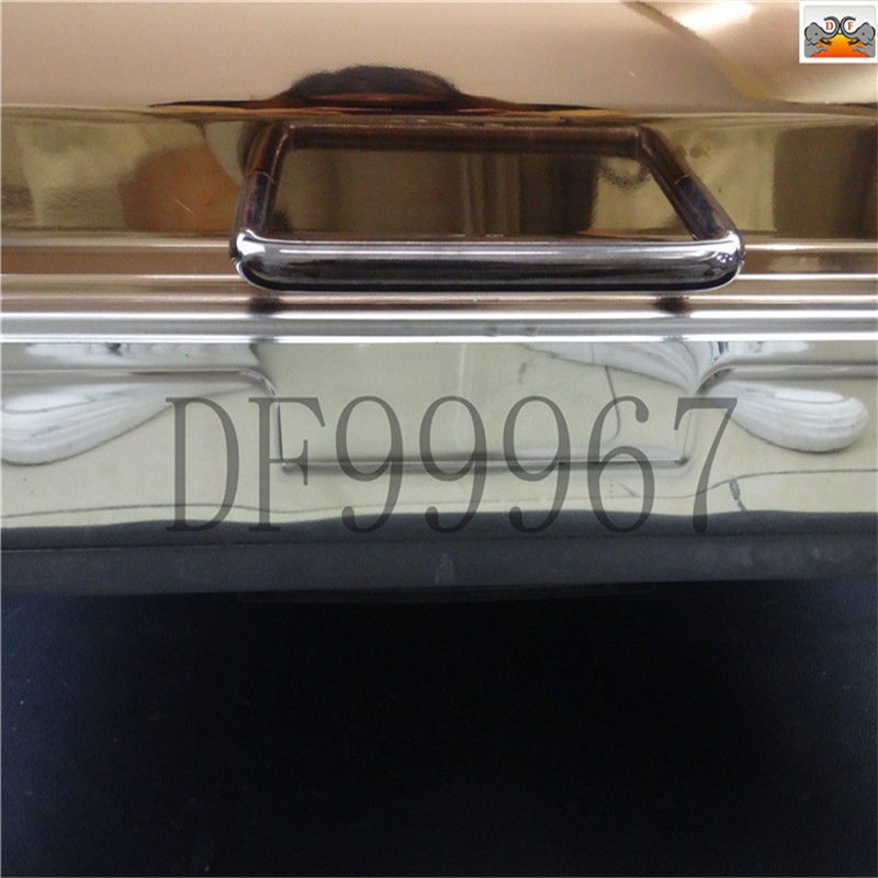 DF99967酒店/自助餐炉/不锈钢可视布菲炉/翻盖商用酒精电加热餐厅早餐炉/DF TRADING HOUSE白底实物图