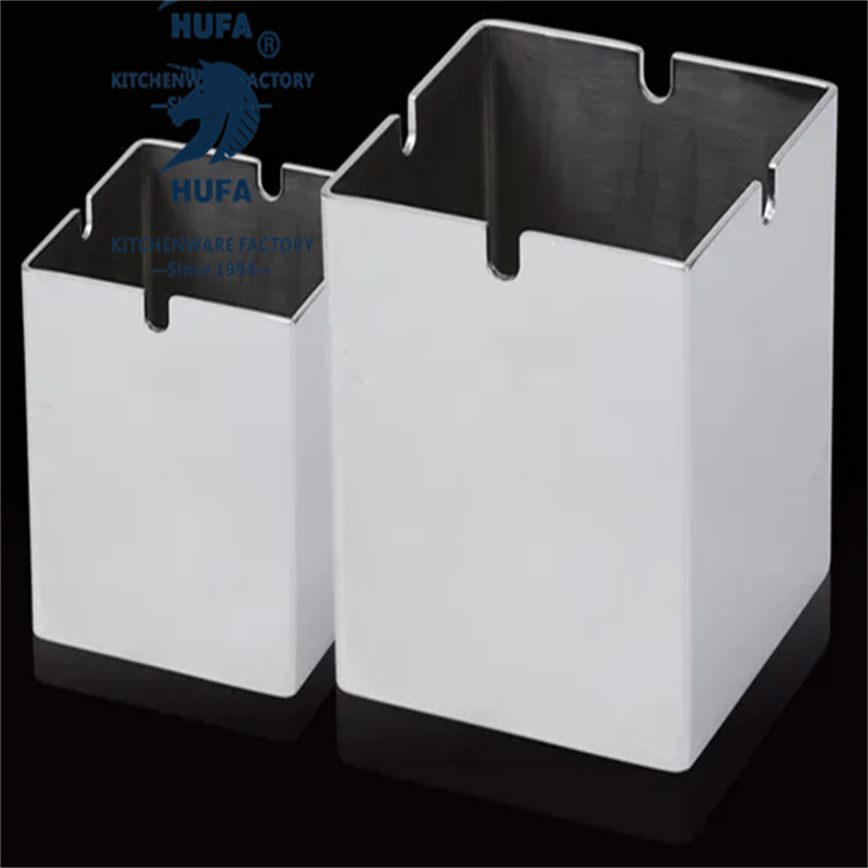 烟灰缸/不锈钢烟灰缸/酒店用品产品图