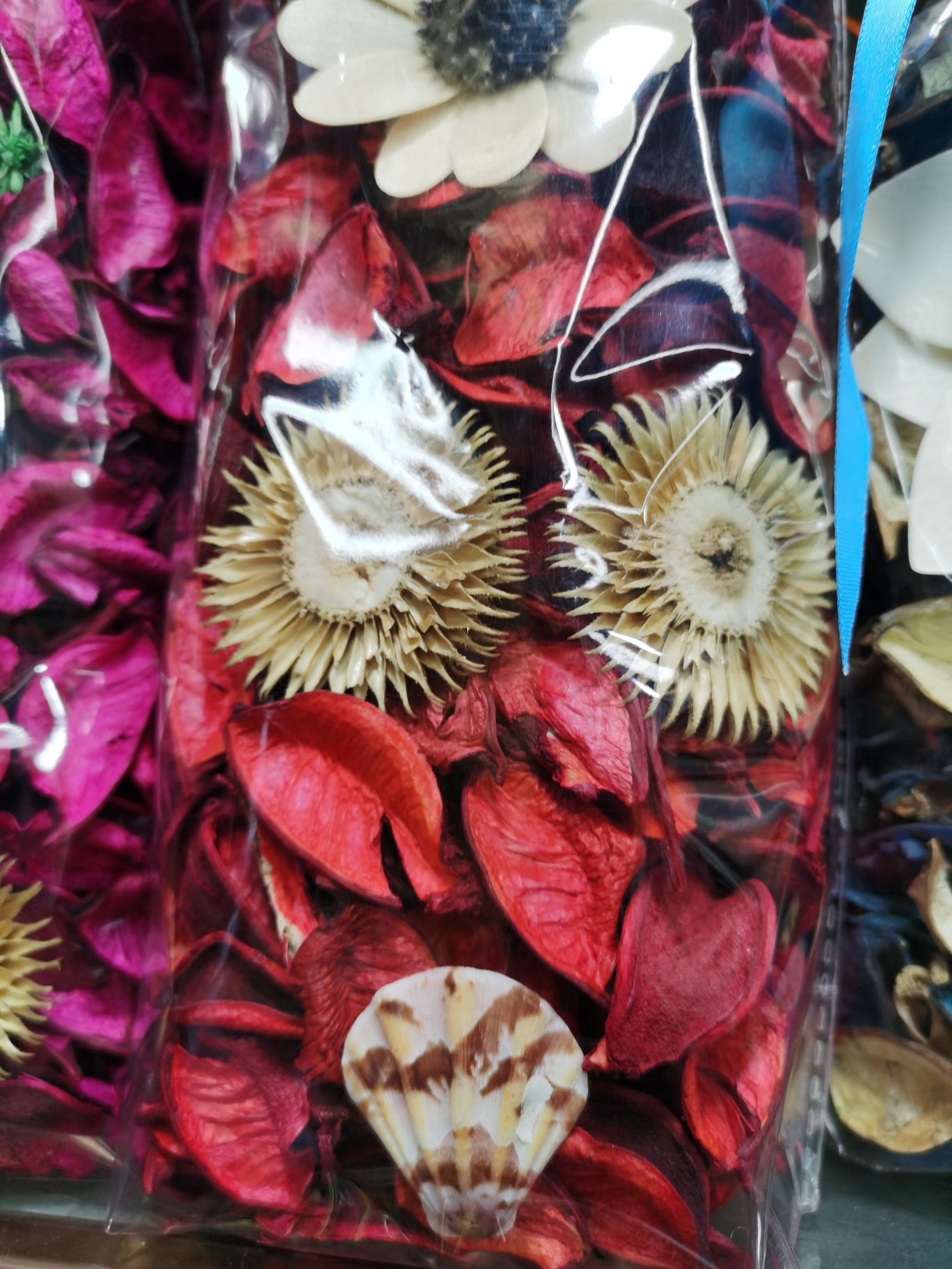 TH-6: Item Number: SM-9, 200g, Dry Floral Fragrance Pack (Mixed in 6 colors) Specification image