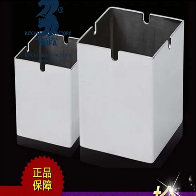 酒店用品 加高正方形烟灰缸 烟缸