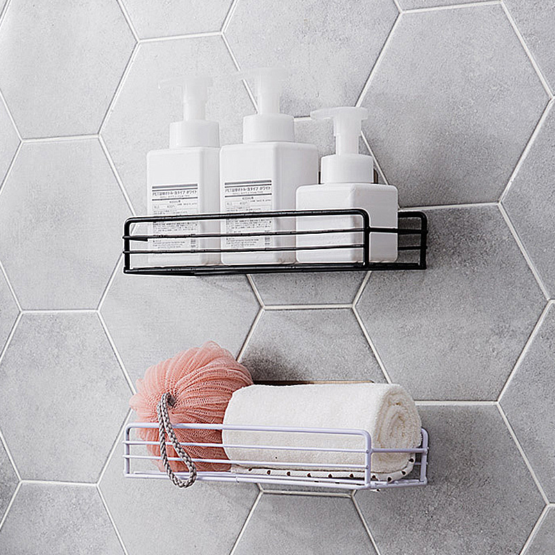 Iron bathroom shelving unit details Picture