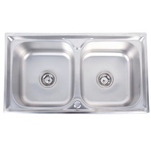 厨房家用不锈钢水槽洗手洗碗洗菜盆水池双盆