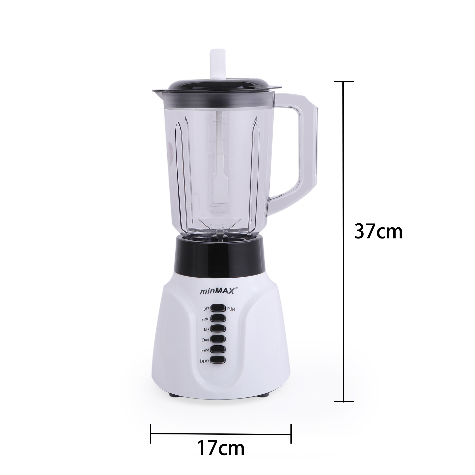 minMAX's best-selling blender M-162P multi-functional juicer and smoothie blender is sold directly by the manufacturer details Picture
