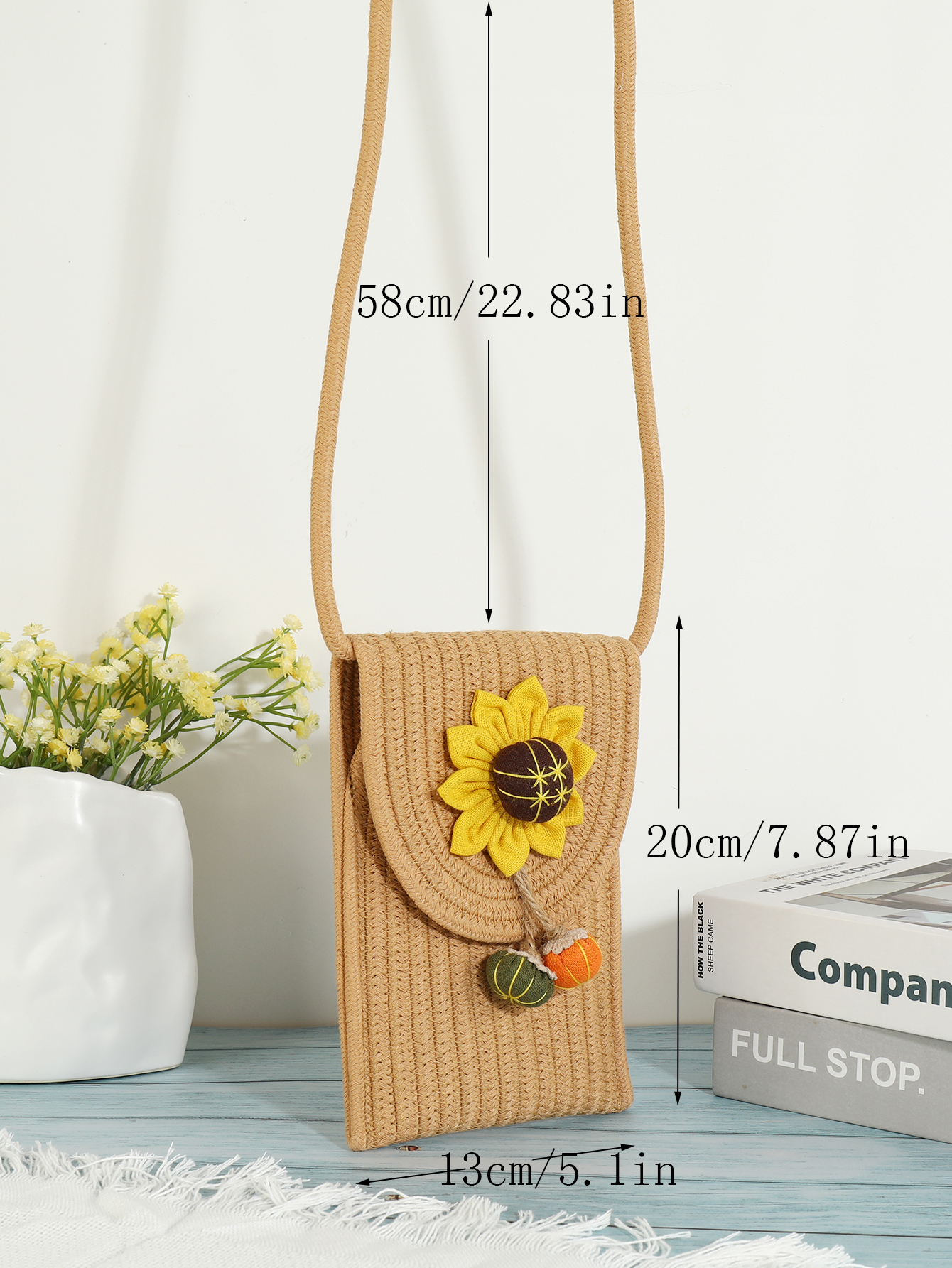 棉麻手机包产品图