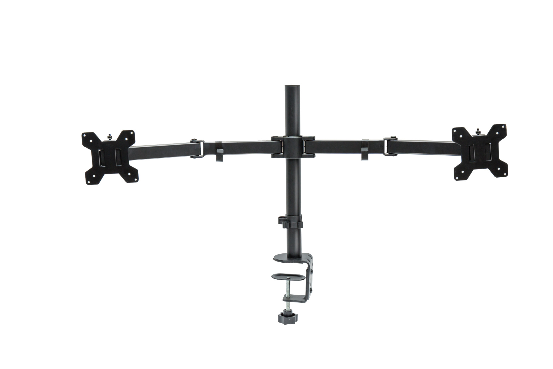 Dual-screen monitor stand manufacturer direct sales of TV stands, universal TV wall mounts, TV wall mounts, TV brackets, TV wall mounts, 26-inch - 55-inch TcL, SONY, Panasonic, Hisense, Samsung, Xiaomi Specification image