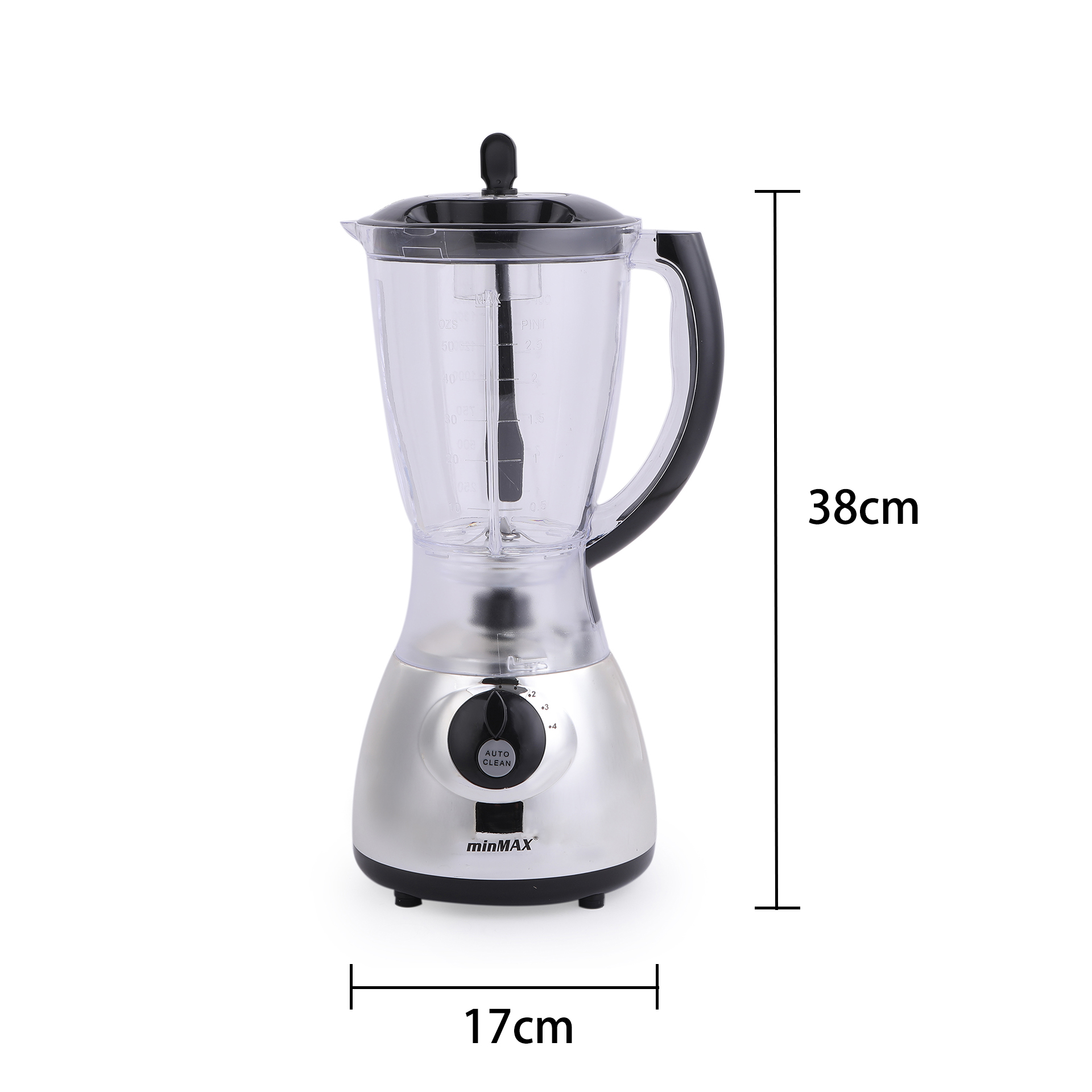 minMAX's best-selling blender, MM-555E multi-functional juicer and smoothie blender, is sold directly by the manufacturer details Picture