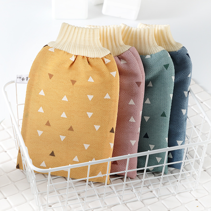Export of household adult double-sided bath sponges Specification image