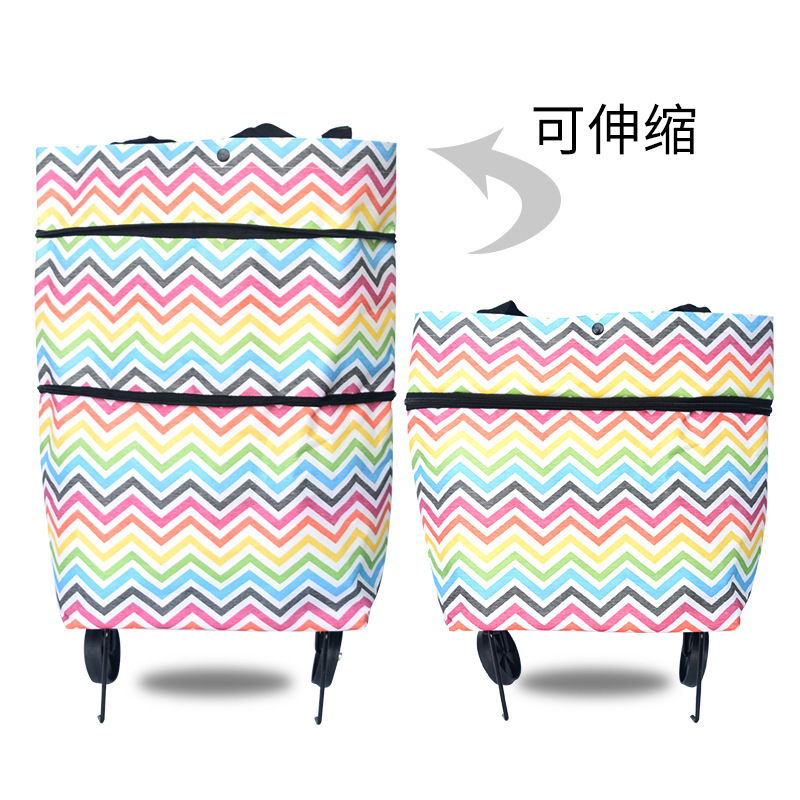 Foldable towing bag for both use Application Scenario