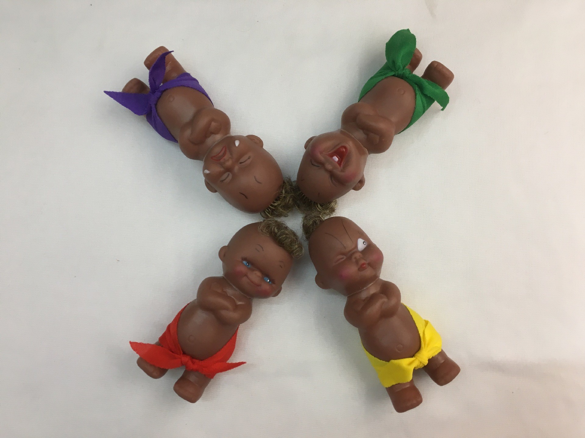 抓娃娃机毛绒玩具/婚纱新娘摆件/玩具儿童2025可爱/网袋/牦牛玩偶白底实物图