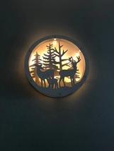 圣诞麋鹿装饰灯灯盘