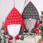 新款圣诞节装饰品北欧森林老人挂历鲁道夫倒计时日历创意挂历