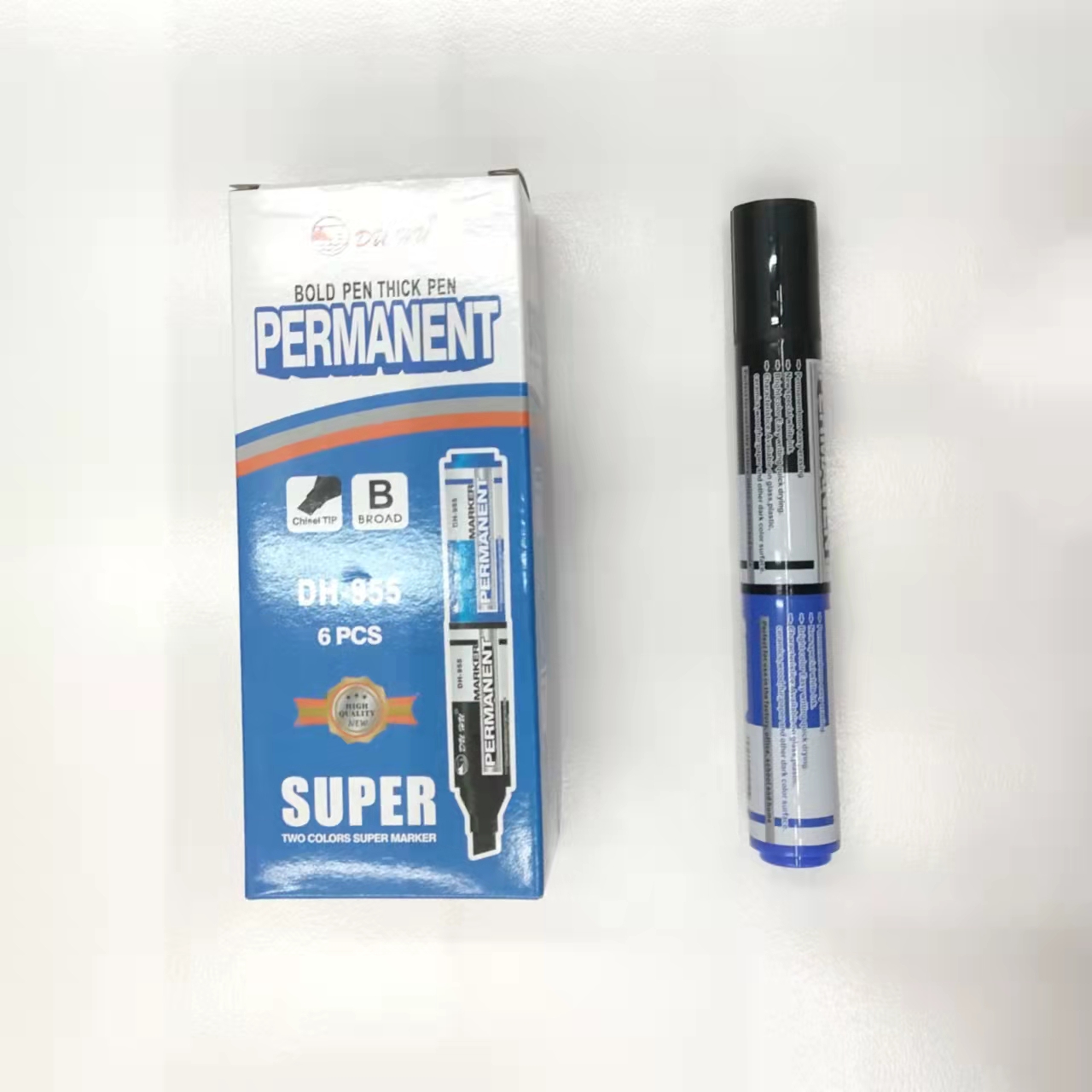 Oil-based marker pens, marking pens, spliced logistics and express delivery pens, black, red and blue
