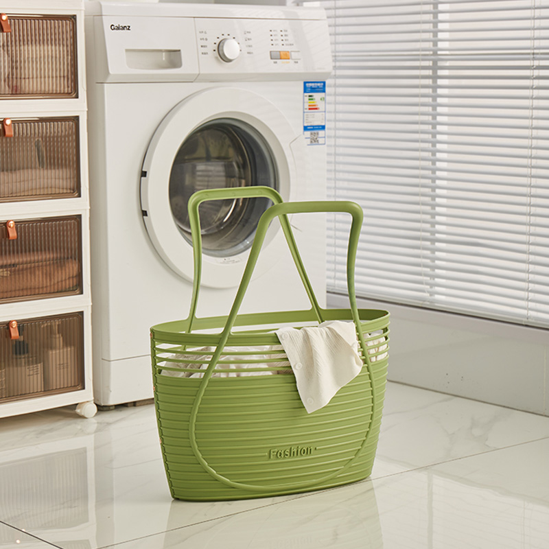 Nordic dirty clothes basket, dirty clothes storage basket, dirty clothes basket, snack and toy storage basket, bath basket storage basket, household details Picture