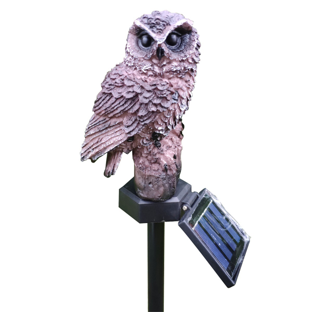 Factory direct sales of garden lights, LED solar owl lights, outdoor courtyard, square, lawn lighting and ground socket lights Specification image