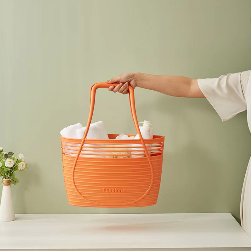 Nordic dirty clothes basket, dirty clothes storage basket, dirty clothes basket, snack and toy storage basket, bath basket storage basket, household Specification image