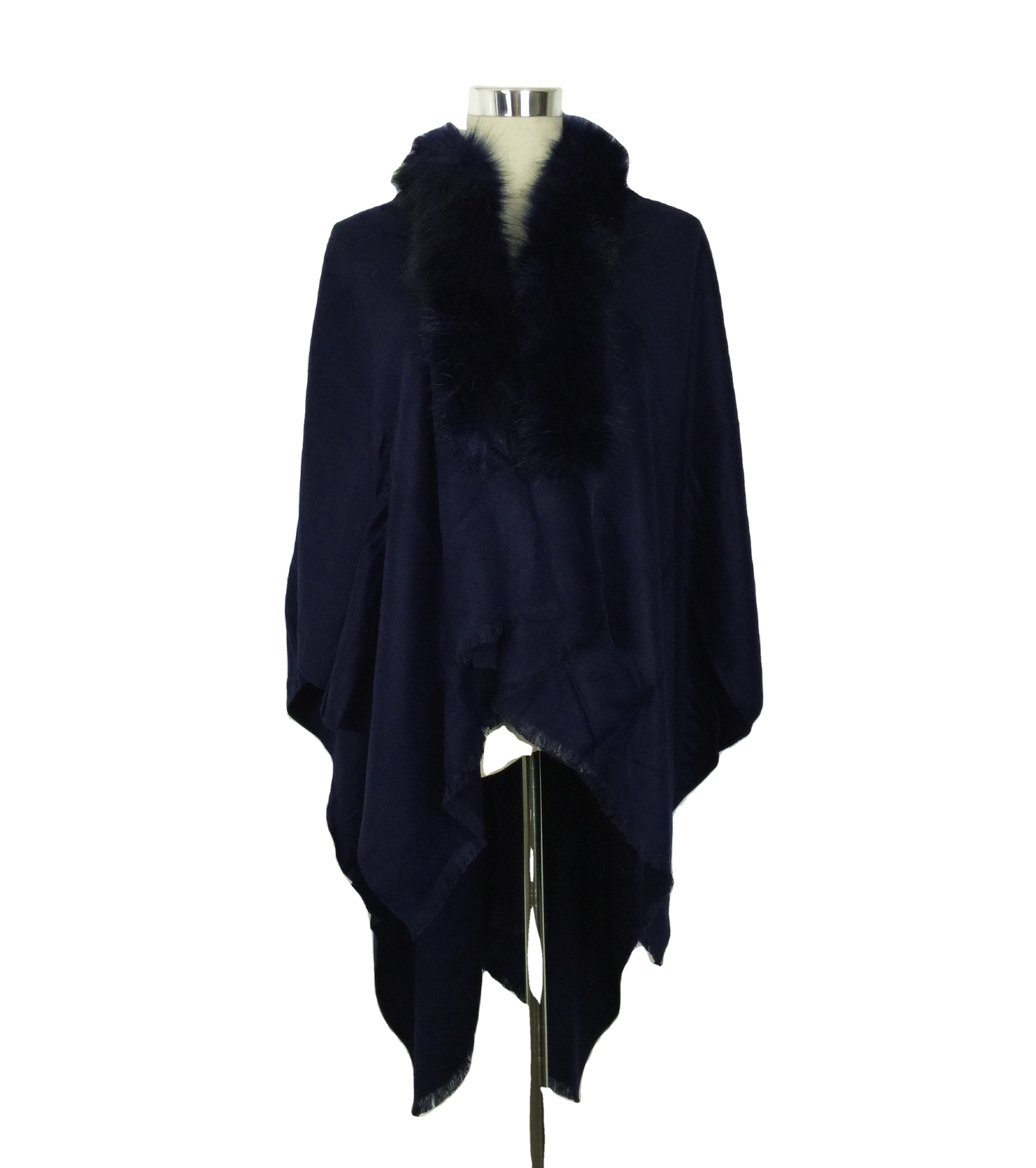Wholesale women's fashion fur shawl, Russian print winter wear decorated in red Application Scenario