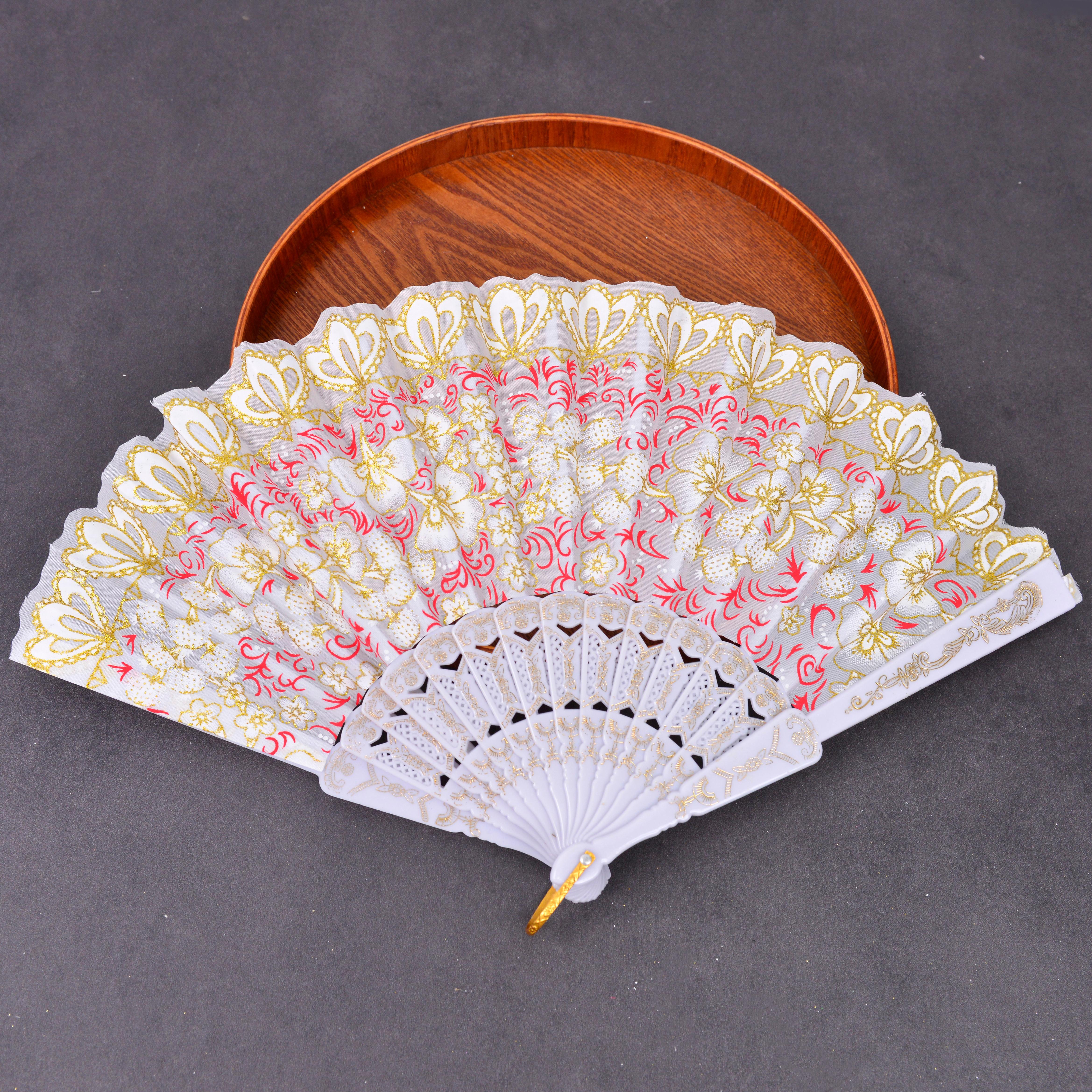 扇子/古风扇/舞蹈扇白底实物图