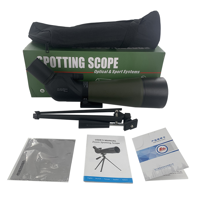 Free Tiger 20-60x80 bird-watching mirror, high-magnification, high-definition, waterproof, professional astronomical telescope for mobile phone photography and video recording Application Scenario