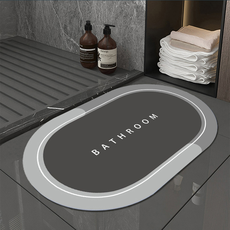 IBH硅藻泥地垫吸水地垫卫生间门口浴室防滑脚垫厨房防滑垫BH220211002