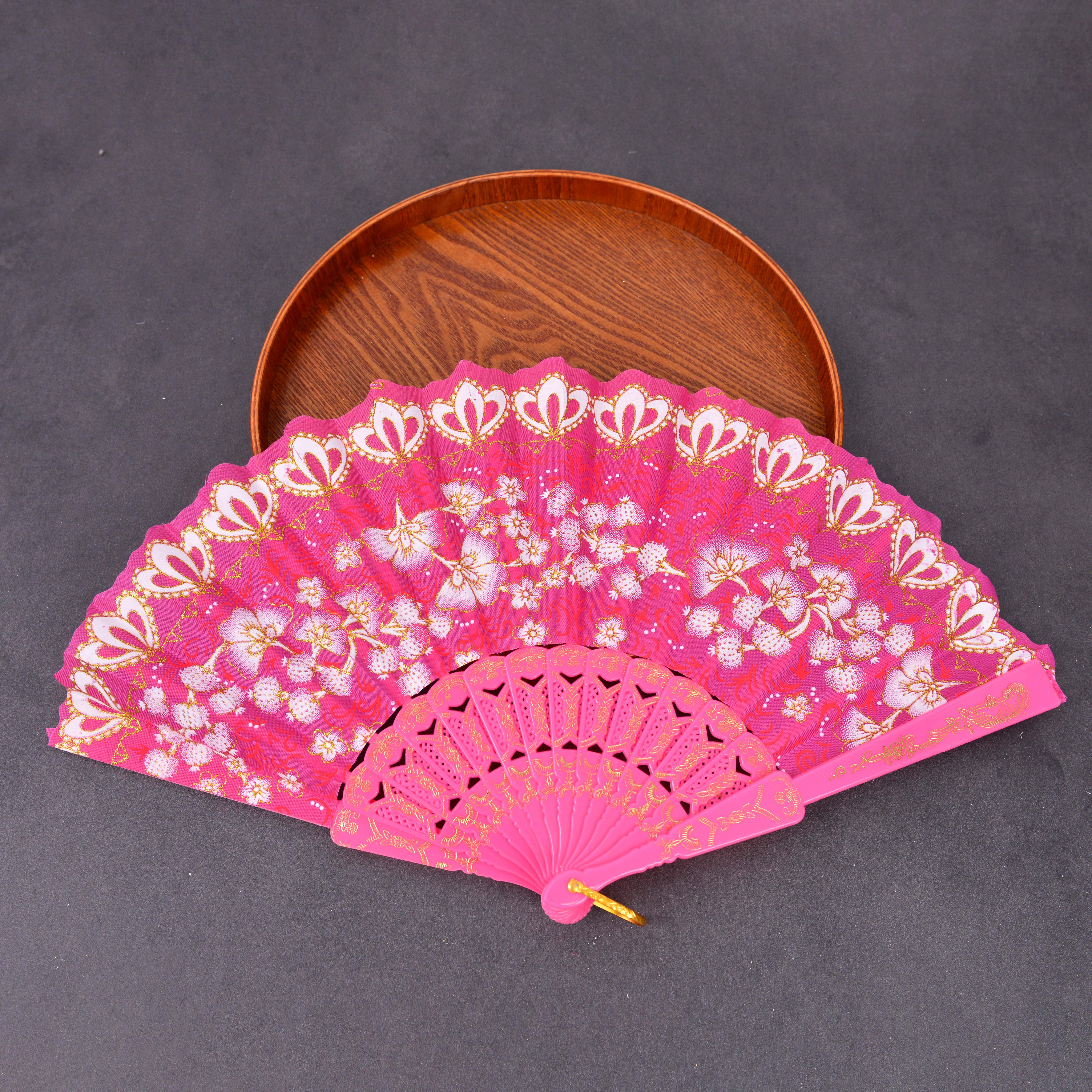 扇子古风折扇中国风跳舞蹈扇夏季女日式复古典日用扇折叠扇子摆摊银杏叶中国风扇图