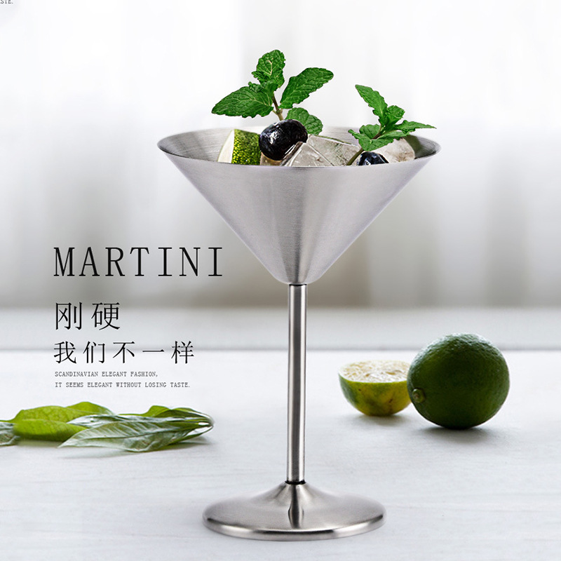 304 stainless steel cocktail glasses for export Item Picture